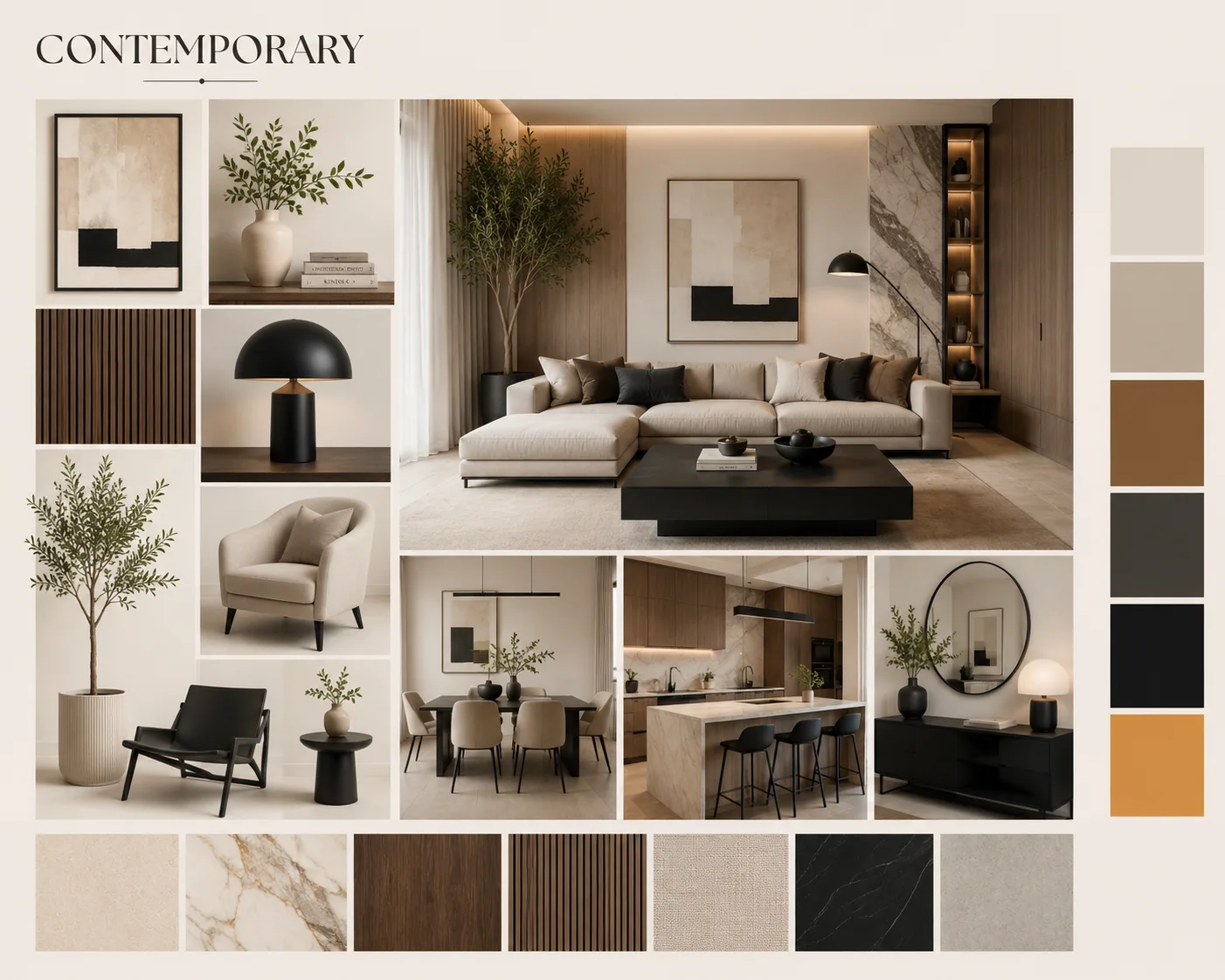 contemporary Moodboard